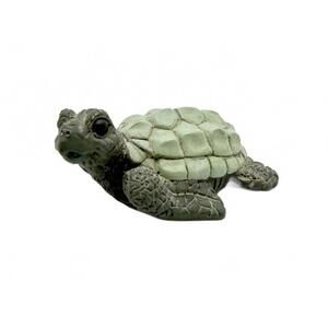 Vintage Enesco Sea Turtle Figurine by Kathy Wise 1992 Small Animal Sculpture